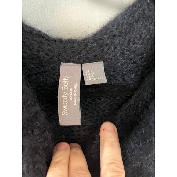 Sweaty Betty dark blue Hoodie size small sweater hoodie - Picture 2 of 6